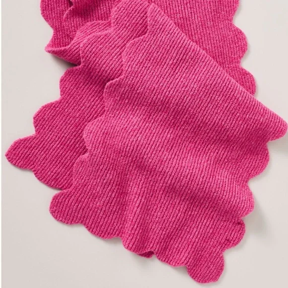 Anthropologie Maeve Scallop Scarf